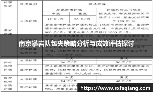 南京攀岩队包夹策略分析与成效评估探讨